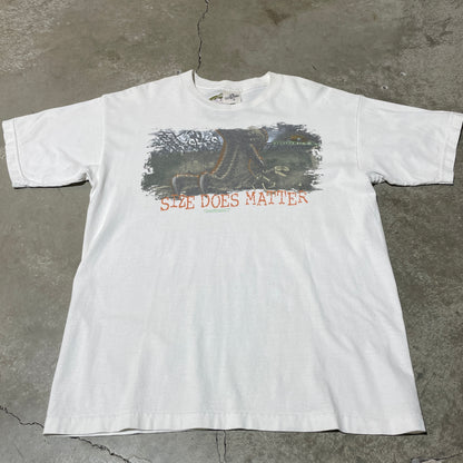 Vintage 90s Godzilla Size Does Matter Tee