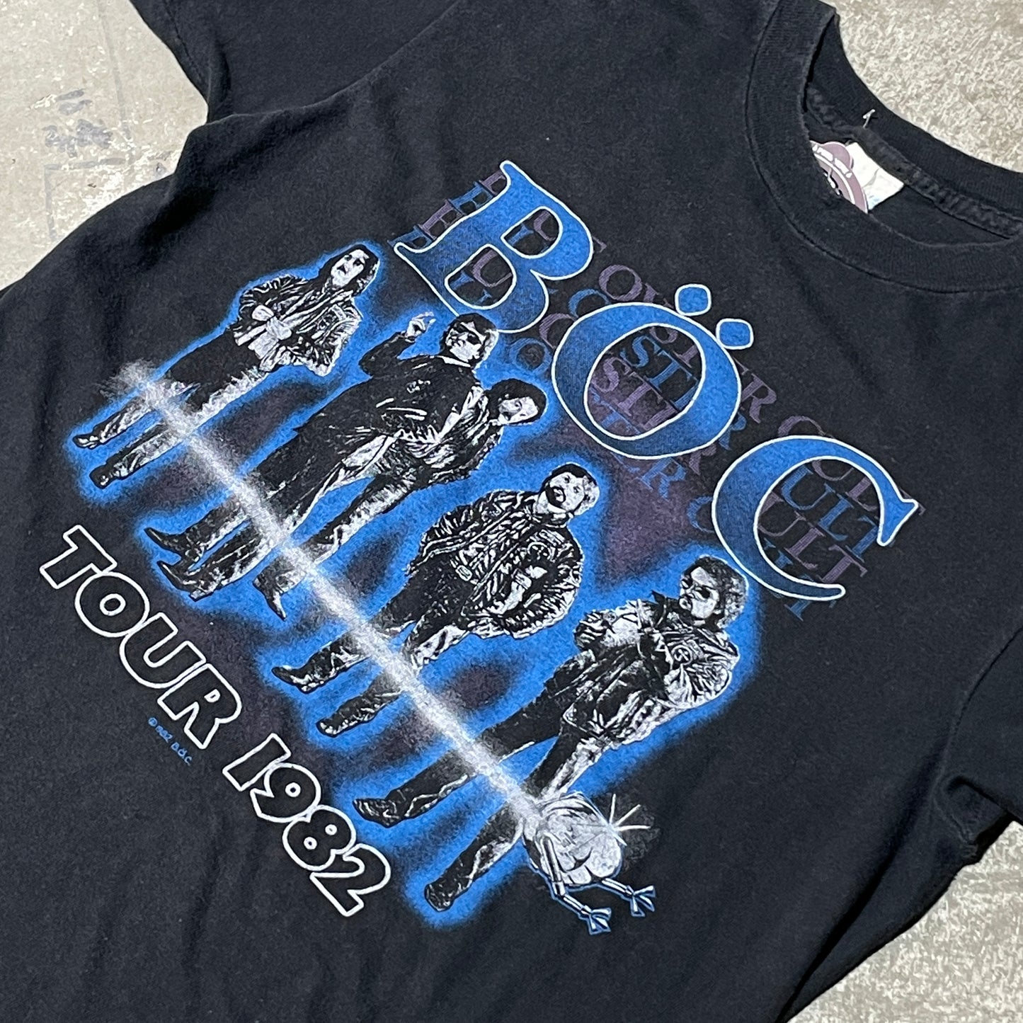 Vintage 1982 Blue Oyster Cult Tour Tee