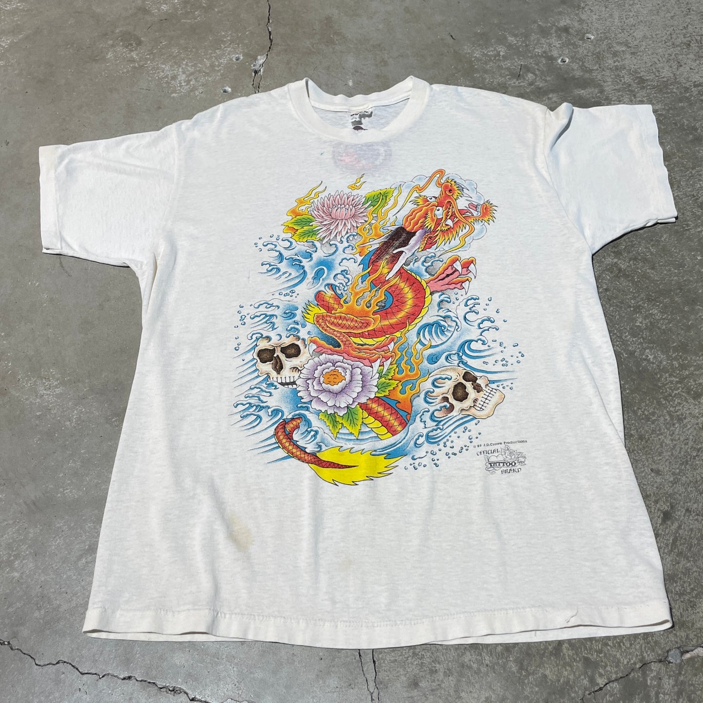 Vintage Tattoo Brand Dragon Tee