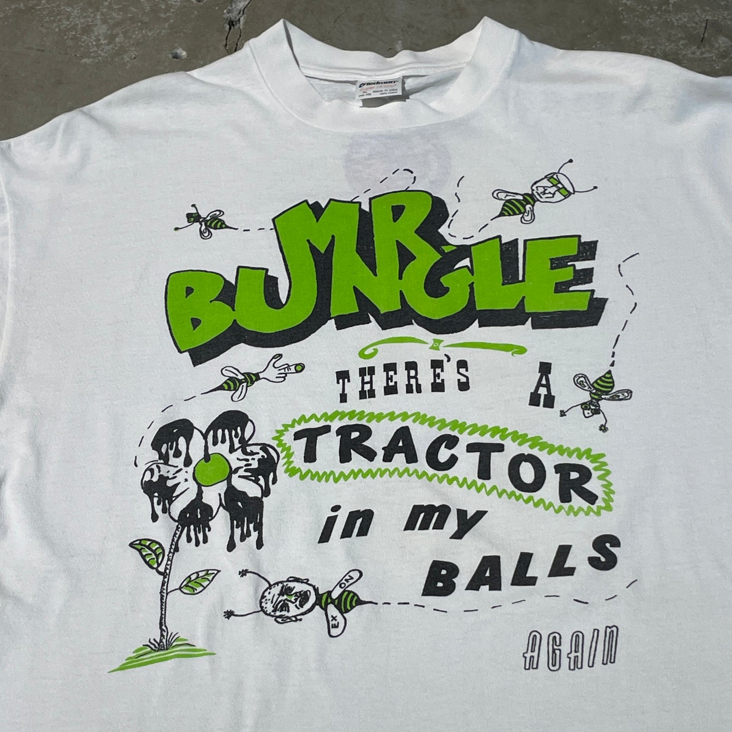 Vintage 90s Mr Bungle Tractor In My Balls Tee