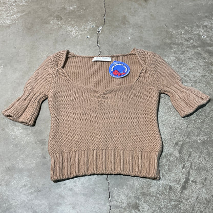 2000 Miu Miu Runway Wool Knit Top