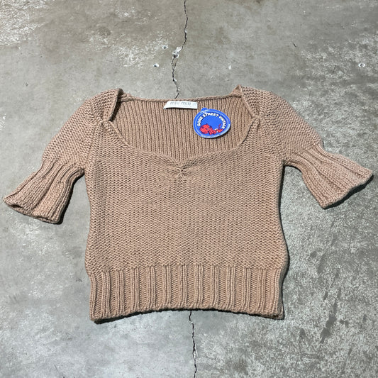 2000 Miu Miu Runway Wool Knit Top