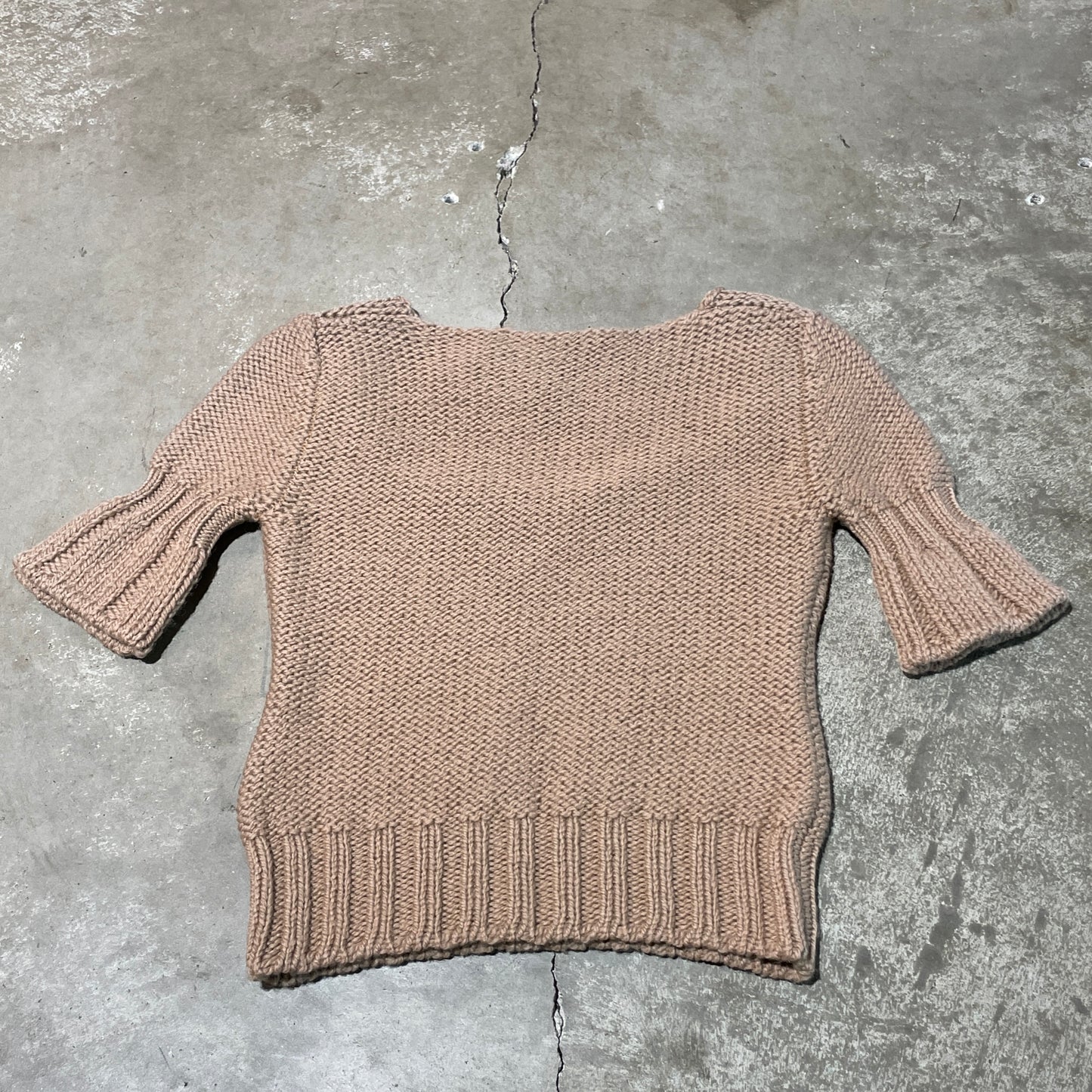 2000 Miu Miu Runway Wool Knit Top