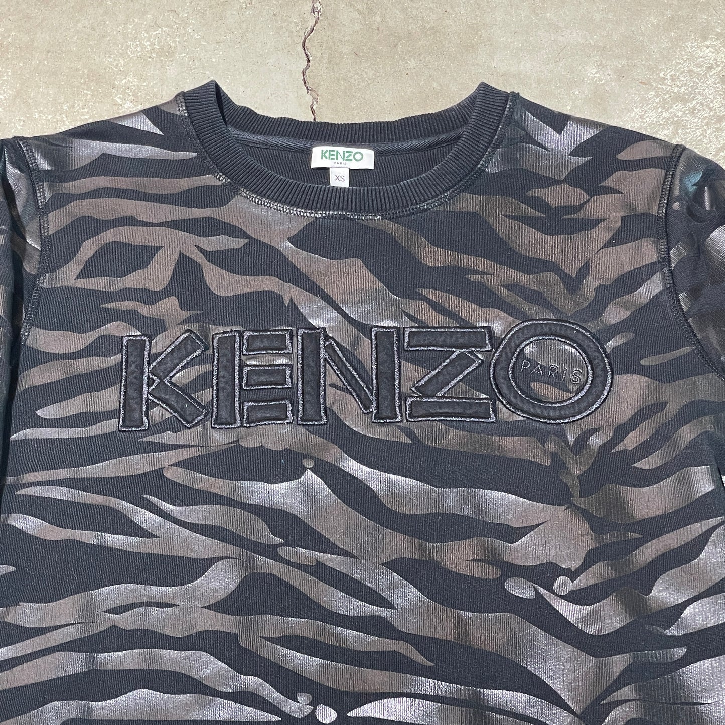 KENZO Tiger Stripe Sweathshirt