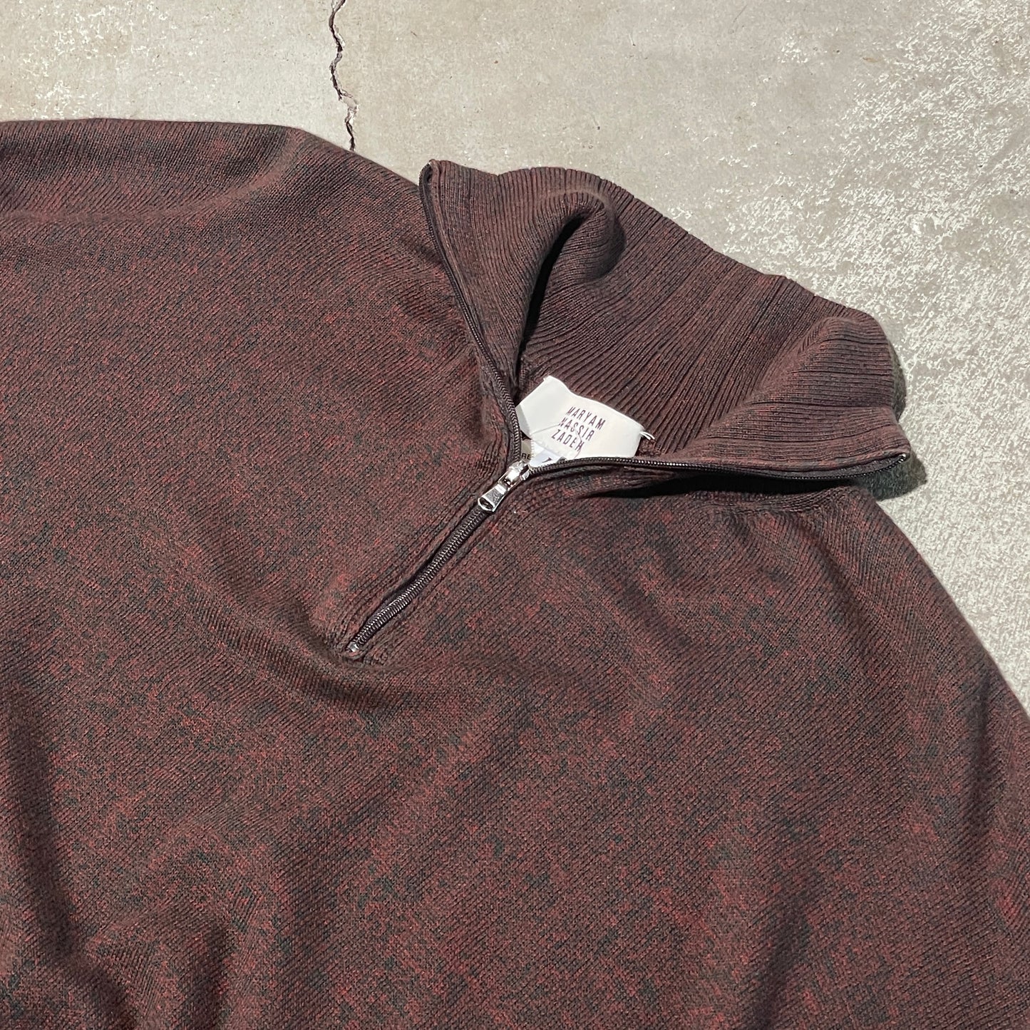 Maryam Nassir Zadeh 1/4 Zip Pullover