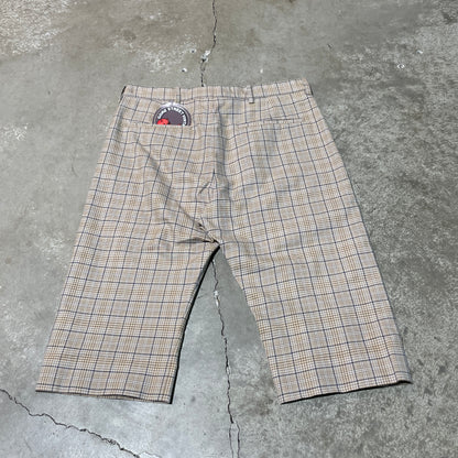 Balenciaga Runway Plaid Shorts