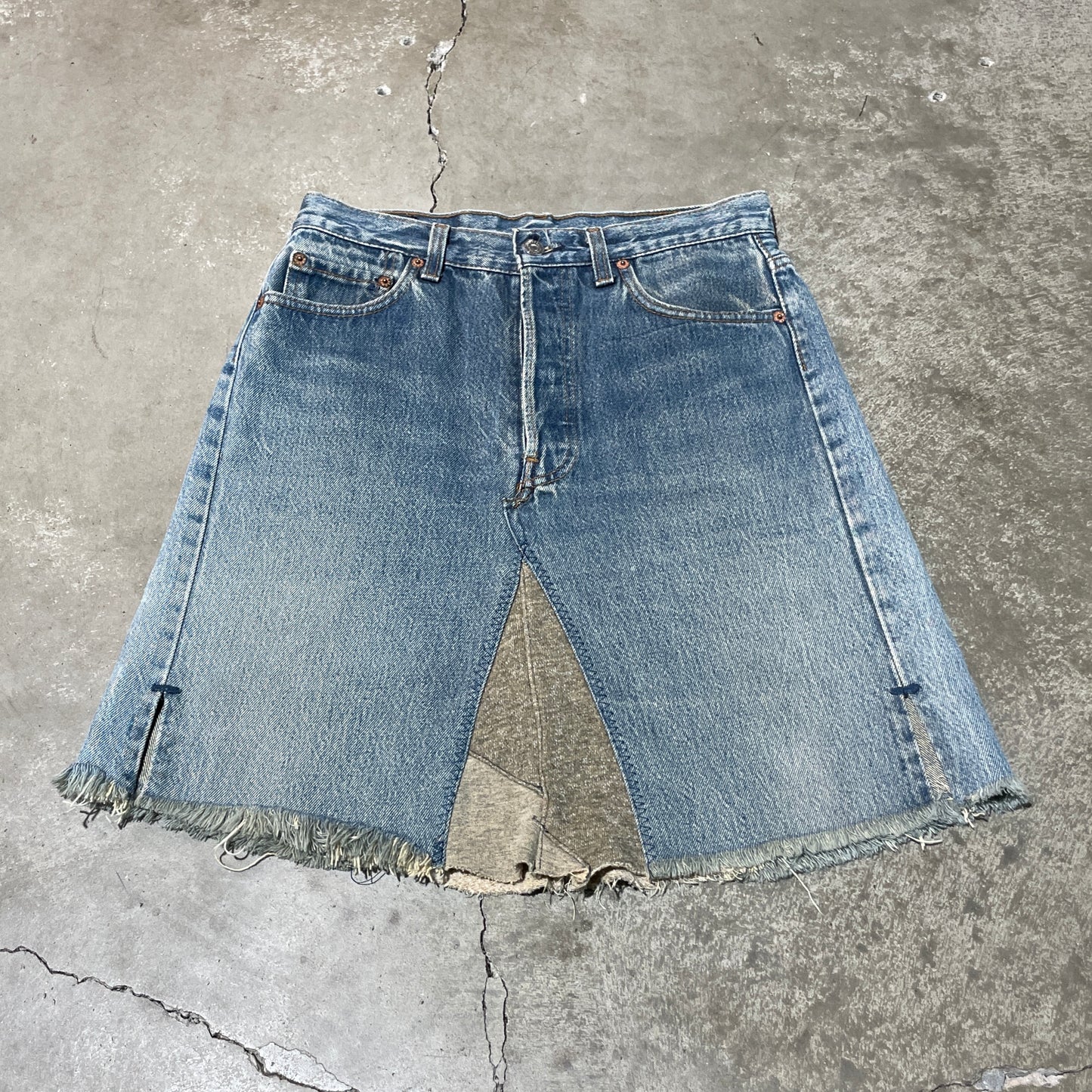 Vintage 80s Custom Levi's Skirt