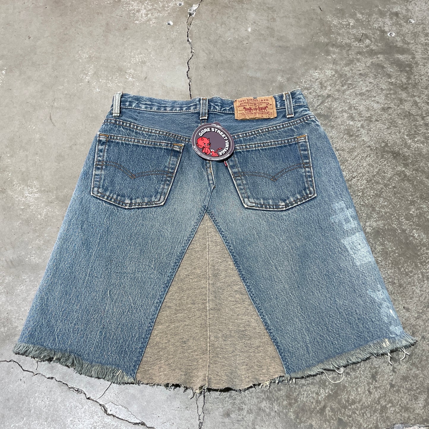 Vintage 80s Custom Levi's Skirt