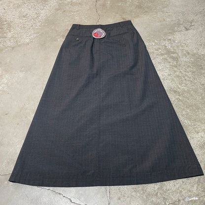 1997 Comme Des Garcon Robe De Chambre Pinestripe Skirt