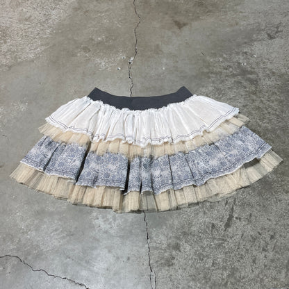 Algonquins Layered Lace Skirt