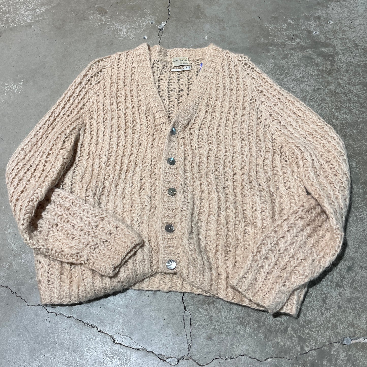 70s Mr.Guy Mohair Cardigan