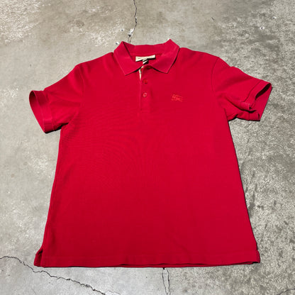 Burberry Red Polo Shirt