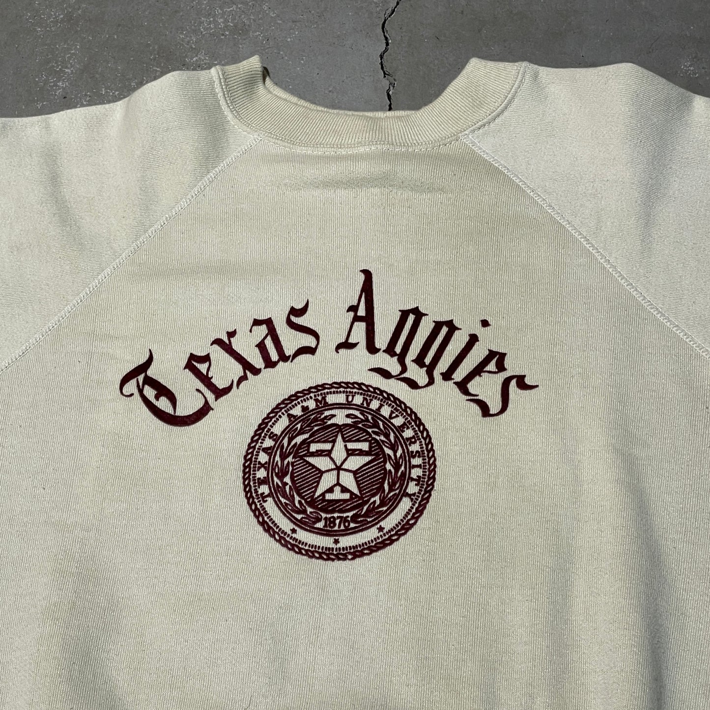 60s Texas A&M Shortsleeve Sweatshirt