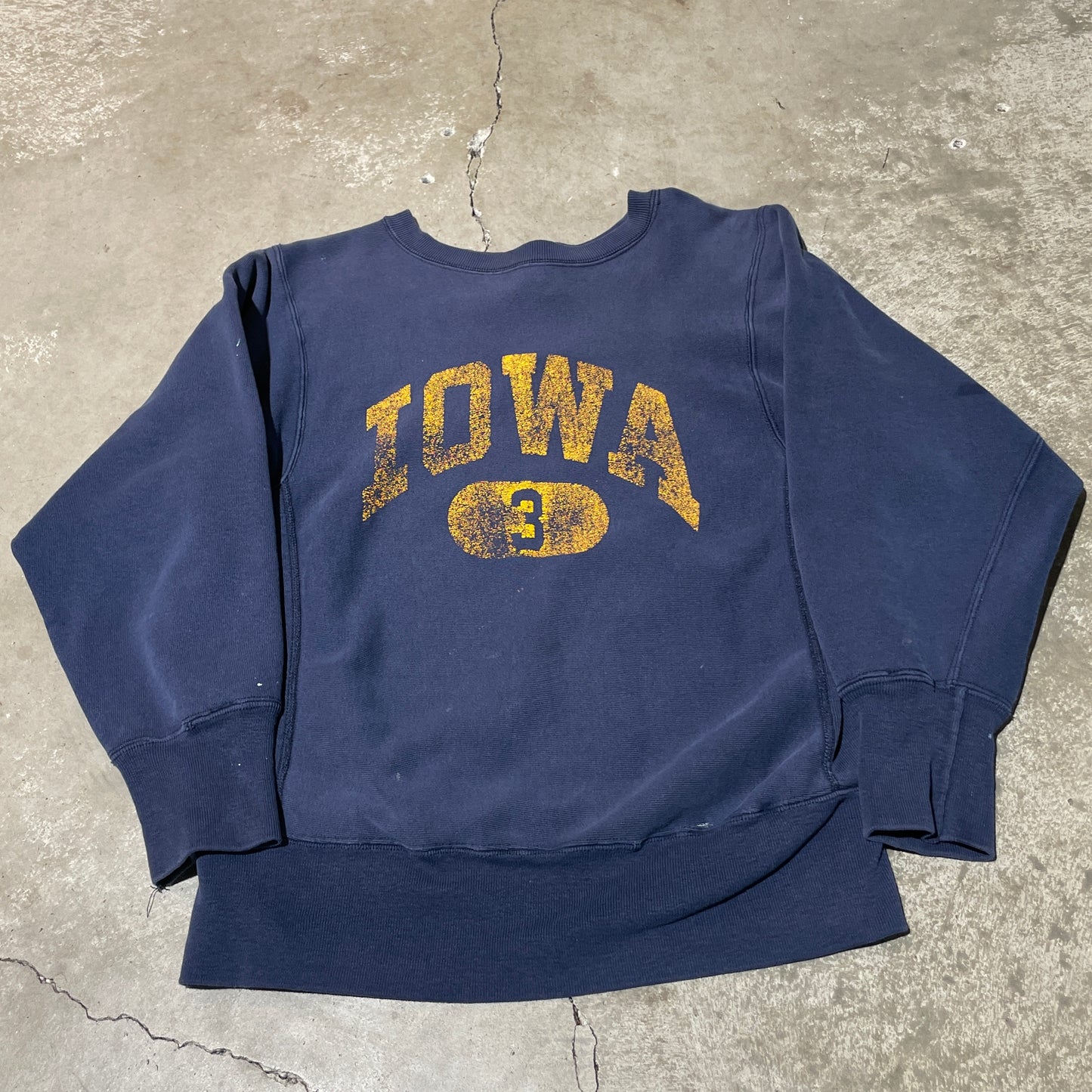 80s Champion Reverse Weave Iowa Crewneck