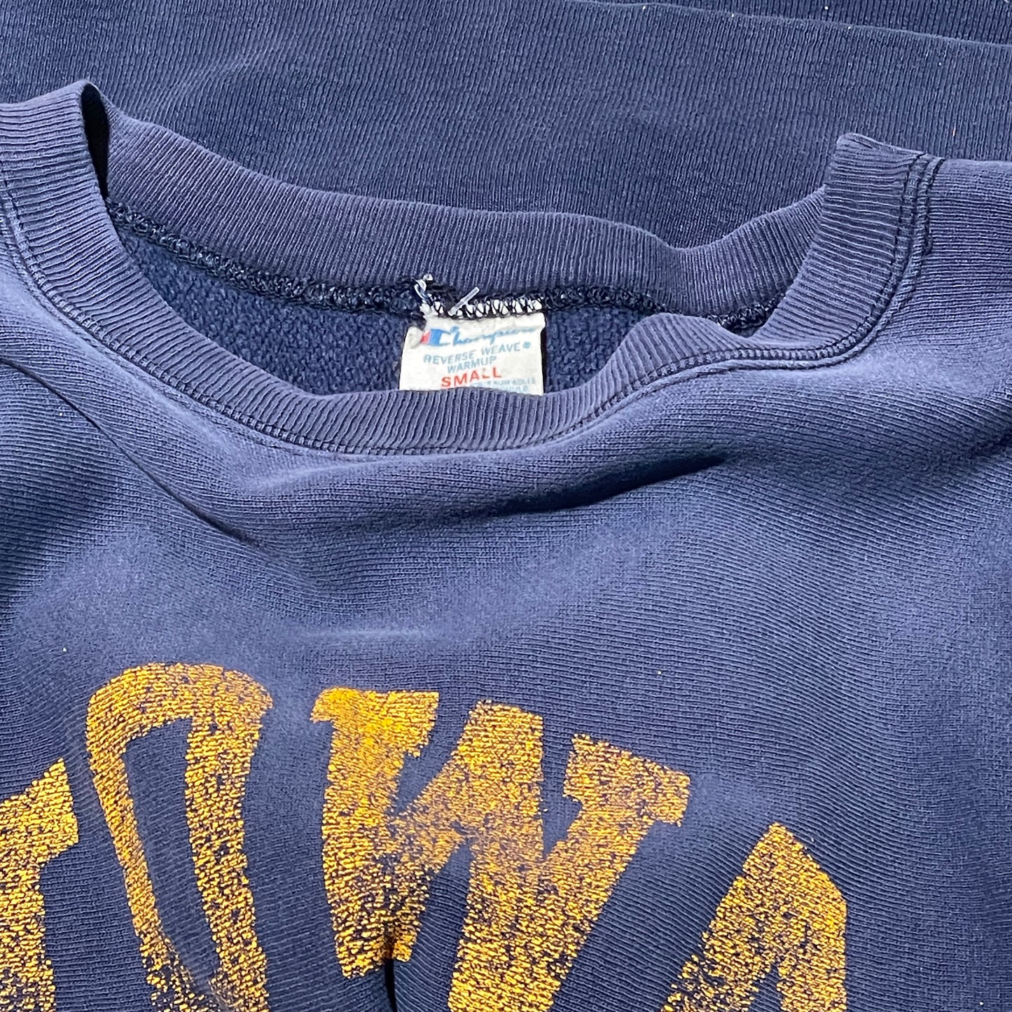 80s Champion Reverse Weave Iowa Crewneck