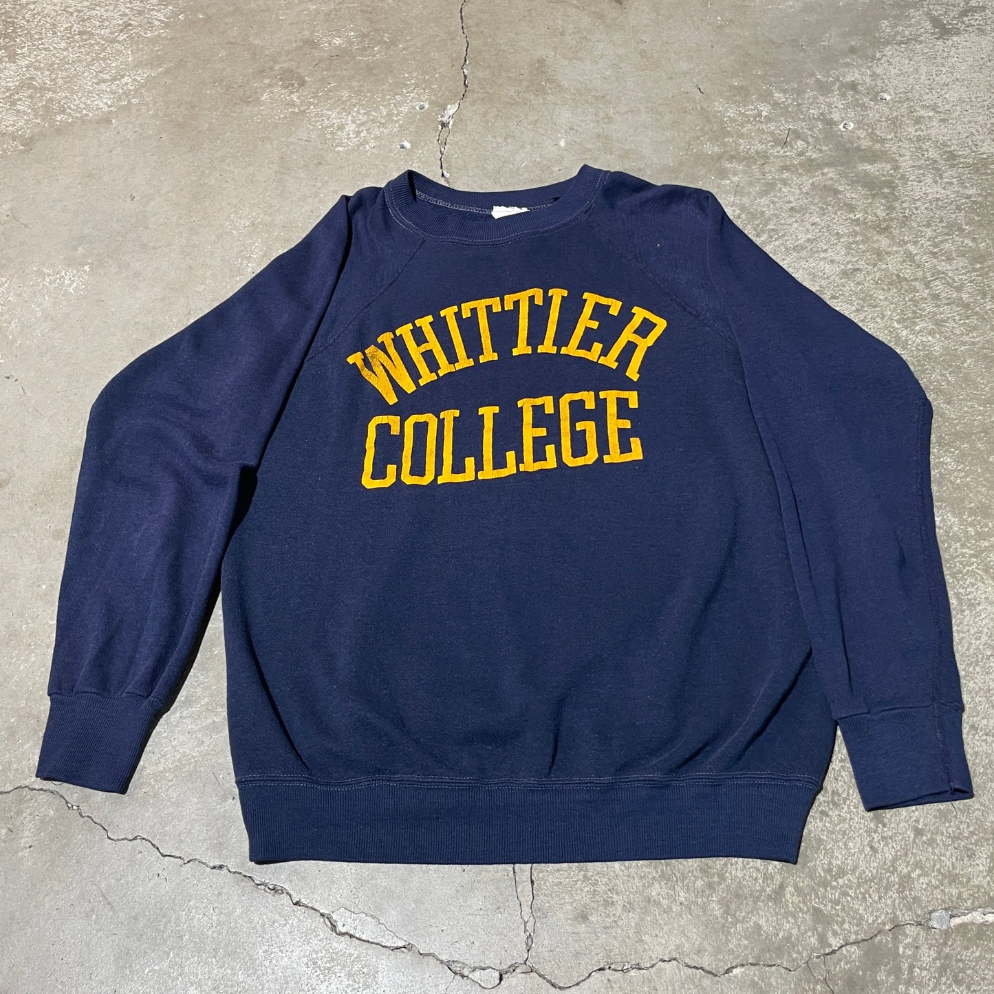 70s Whittier College Crewneck