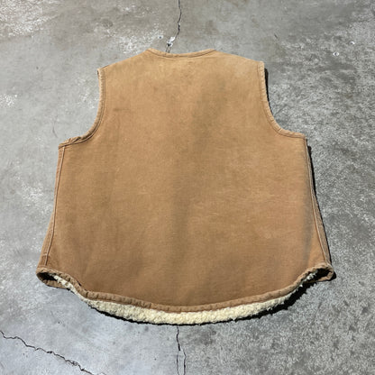 70s Carhartt Sherpa Lined Vest