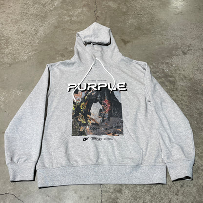 Purple Brand Trippy Mountain Hoodie