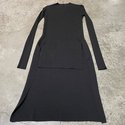 FW14 Rick Owens Distressed Moody Dress