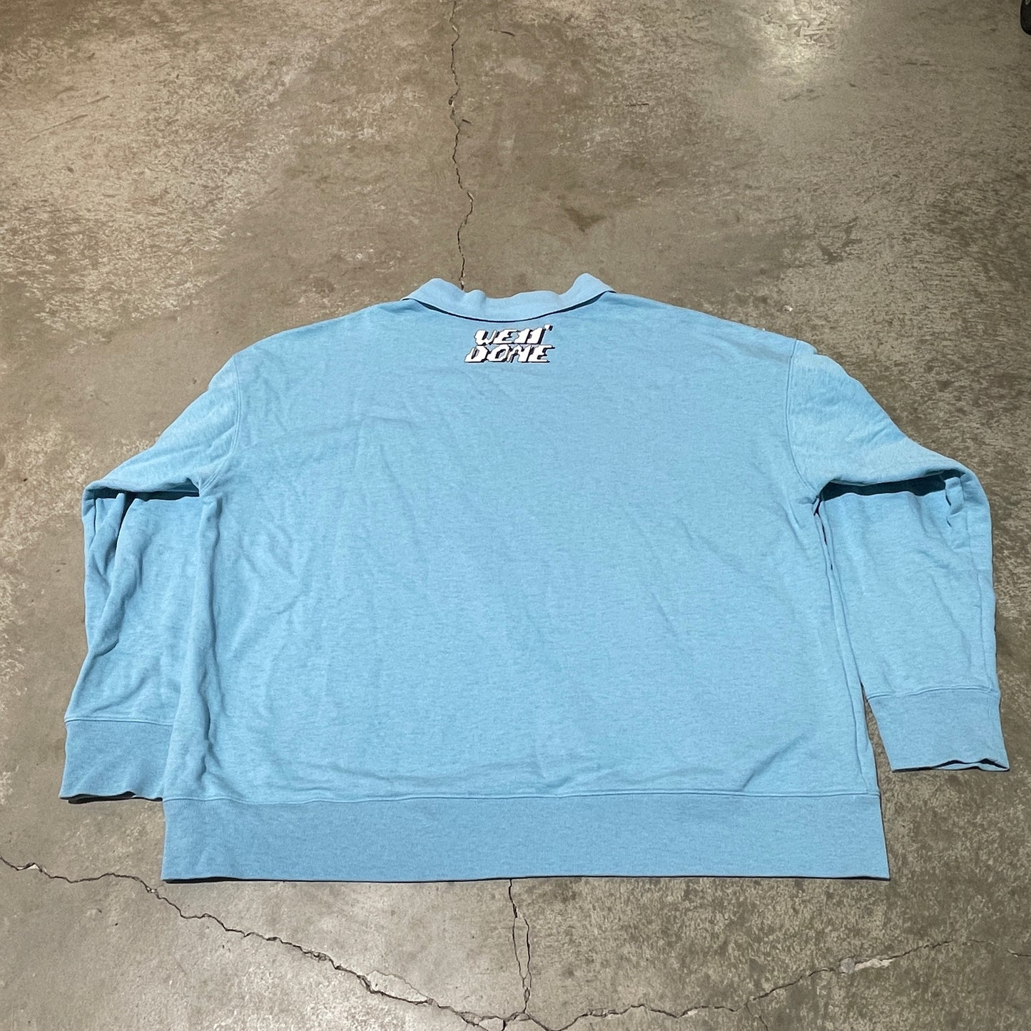 We11done Blue Bunny Crewneck