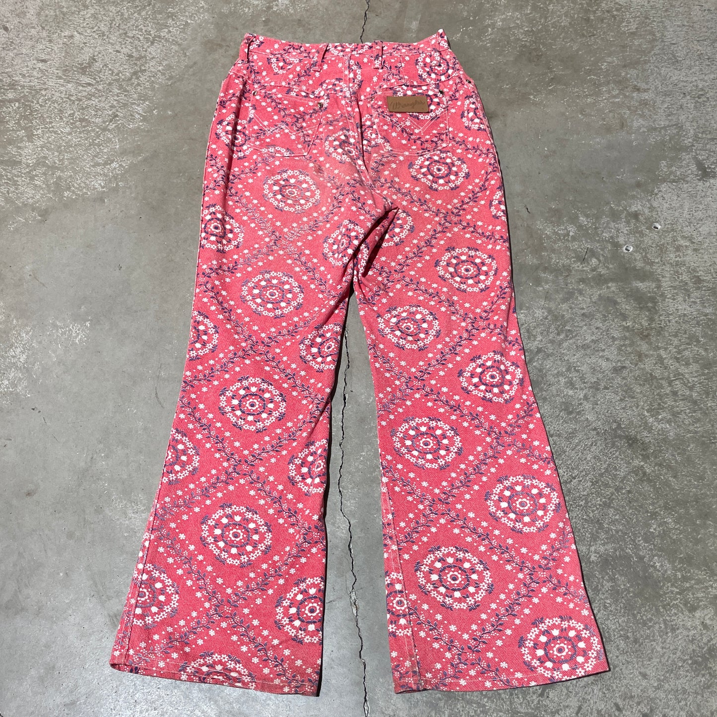 70s Vintage Wrangler Flare Pants