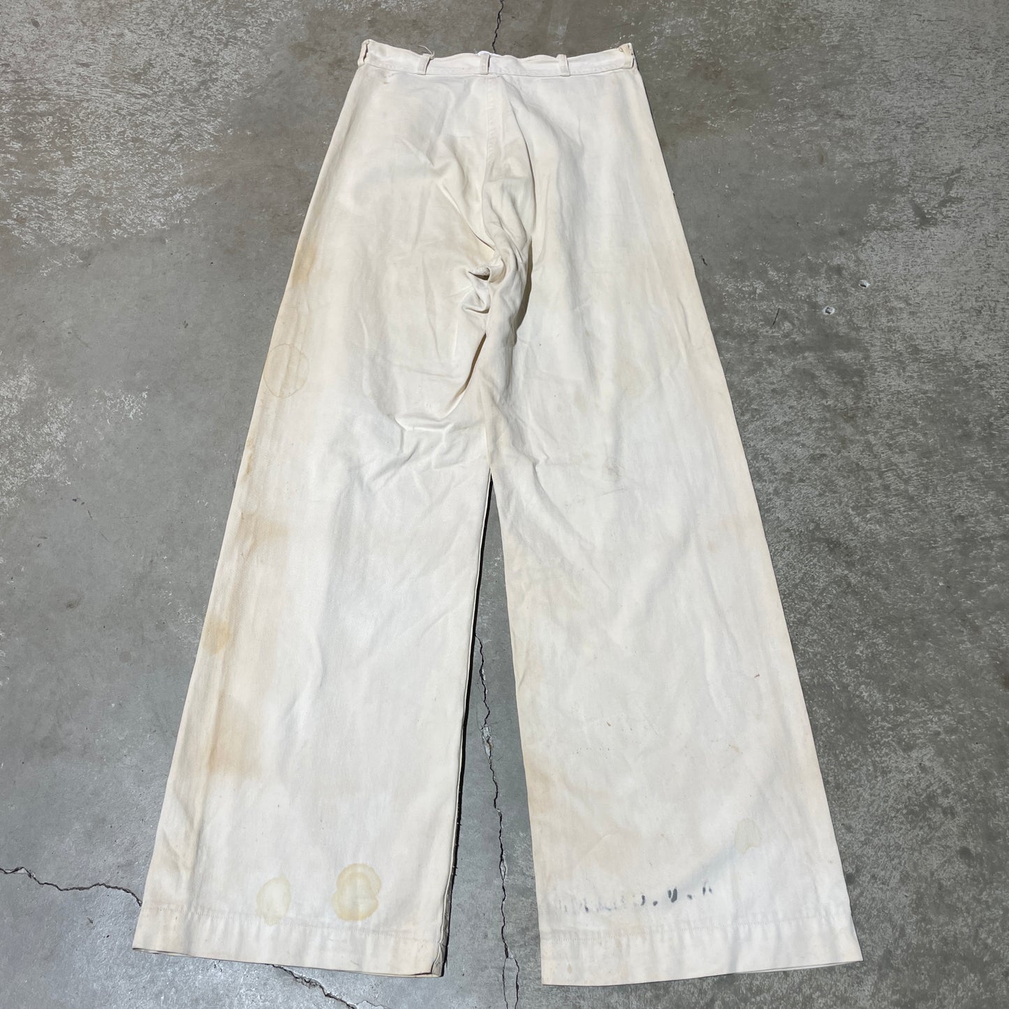 40s Vintage WW2 USN Sailor Pants