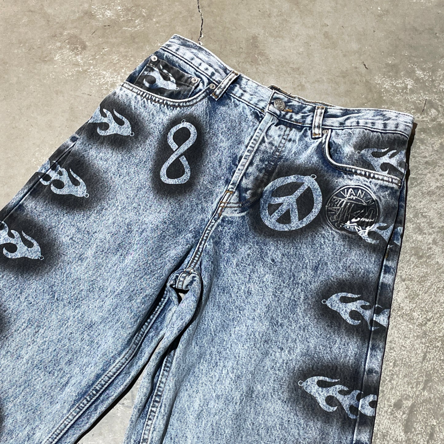 Stussy x Dries Van Noten Stencil Pants