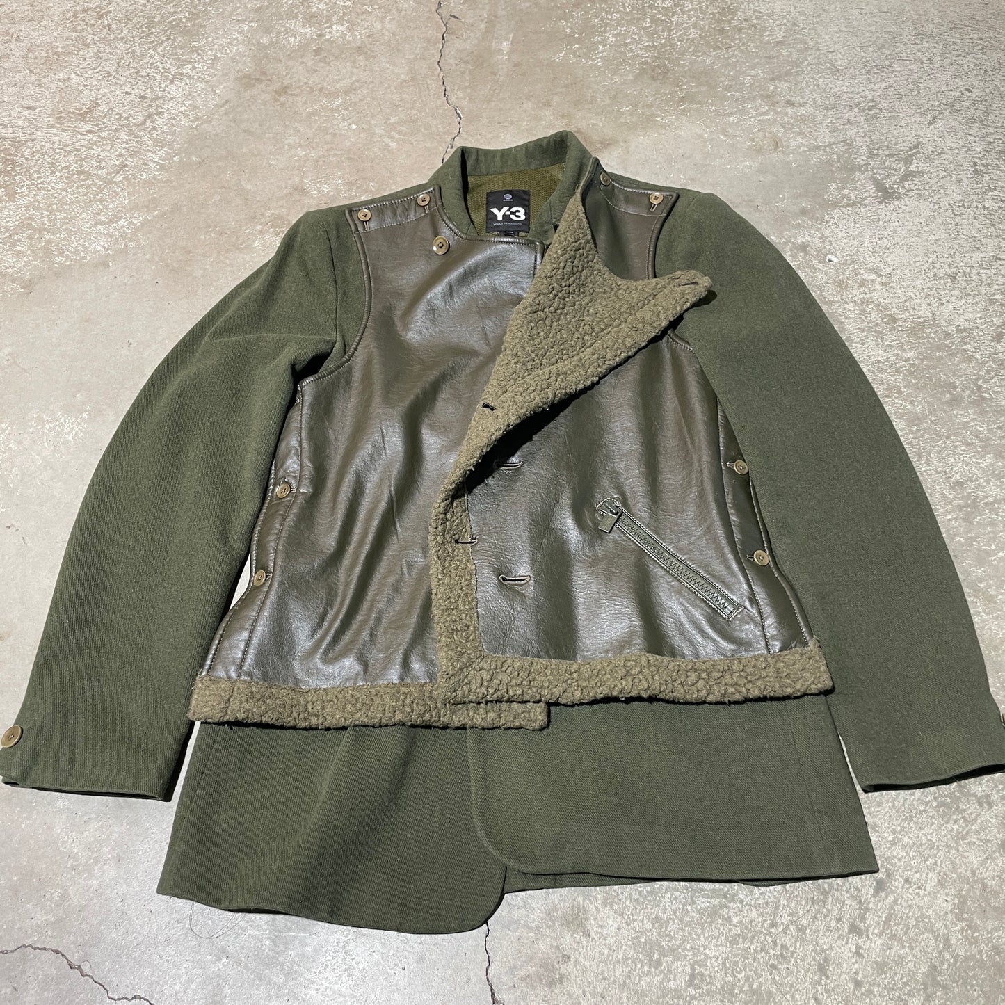 Adidas Y-3 Green Jacket