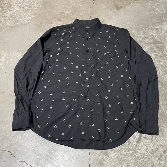 Comme Des Garcon Black Button Up