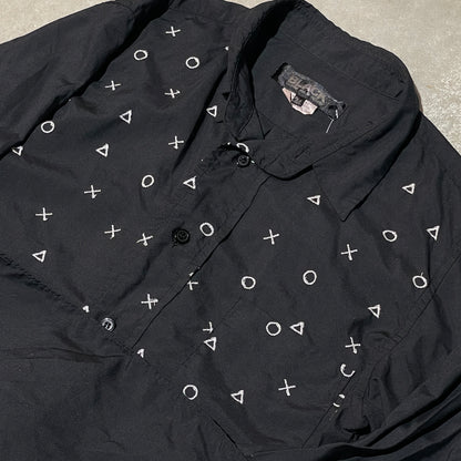 Comme Des Garcon Black Button Up