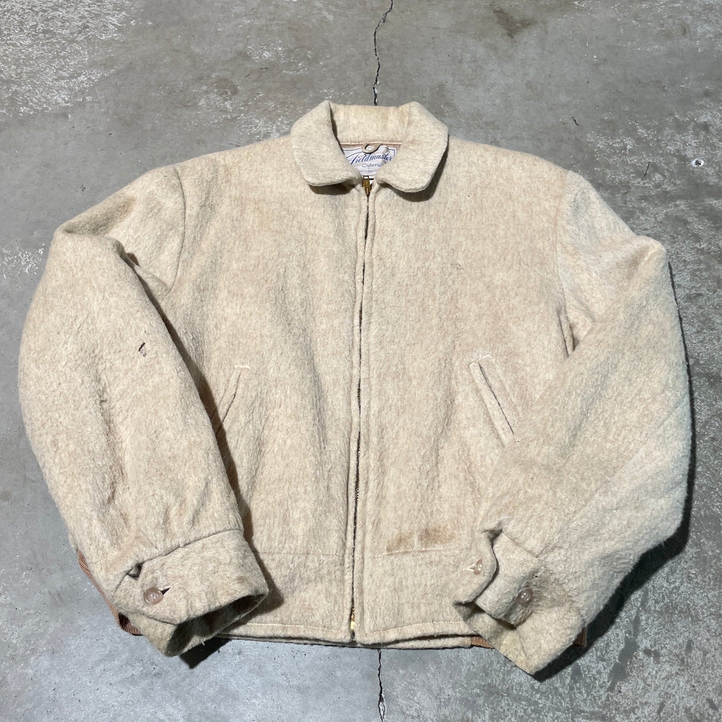 Vintage 1950's Sears Fieldmaster Wool Jacket