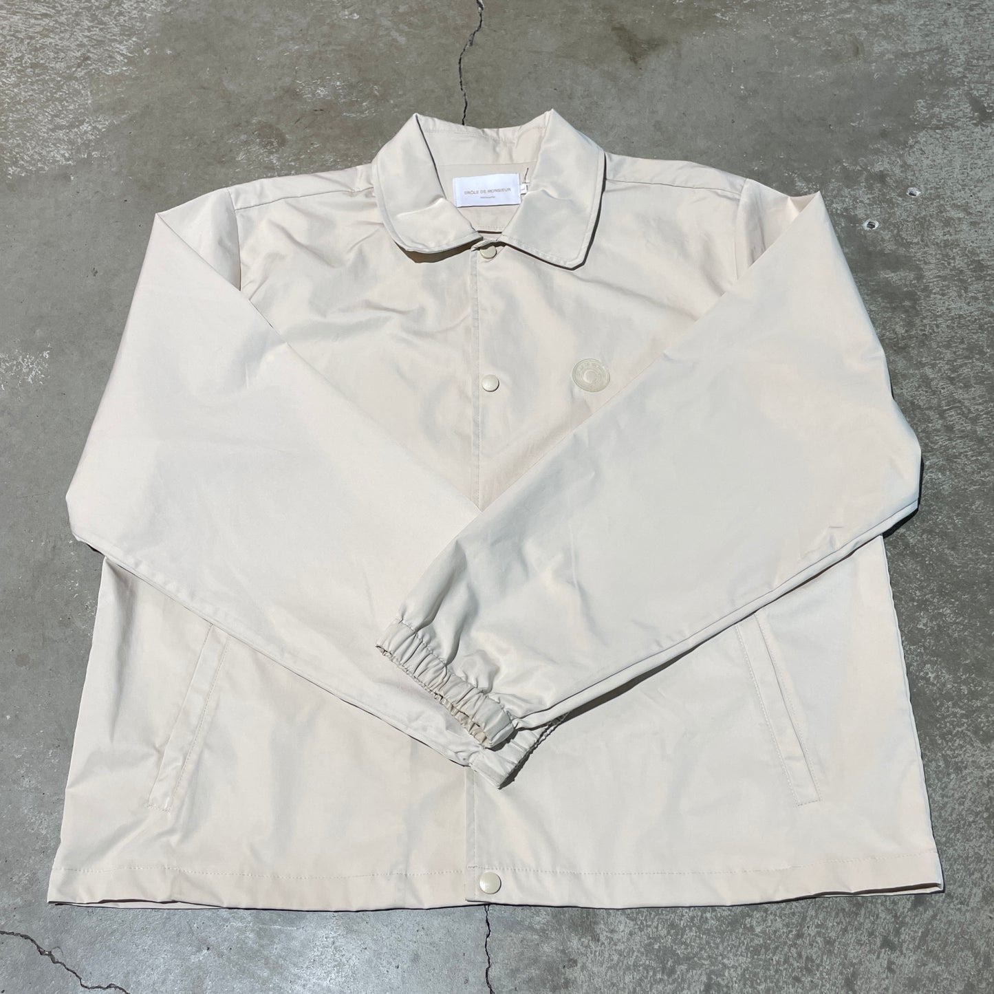 Drole De Monsieur Beige Nylon Jacket