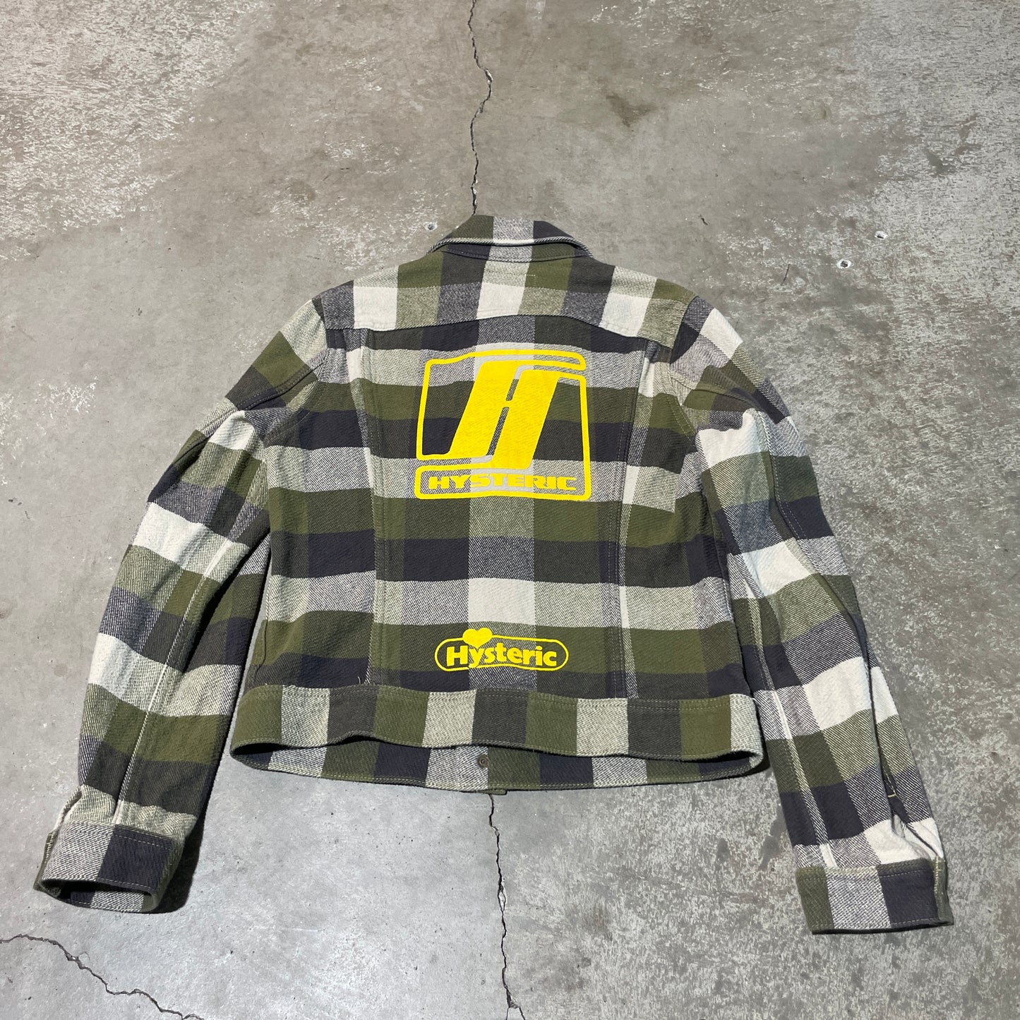 Hysteric Glamour Green Plaid Jacket