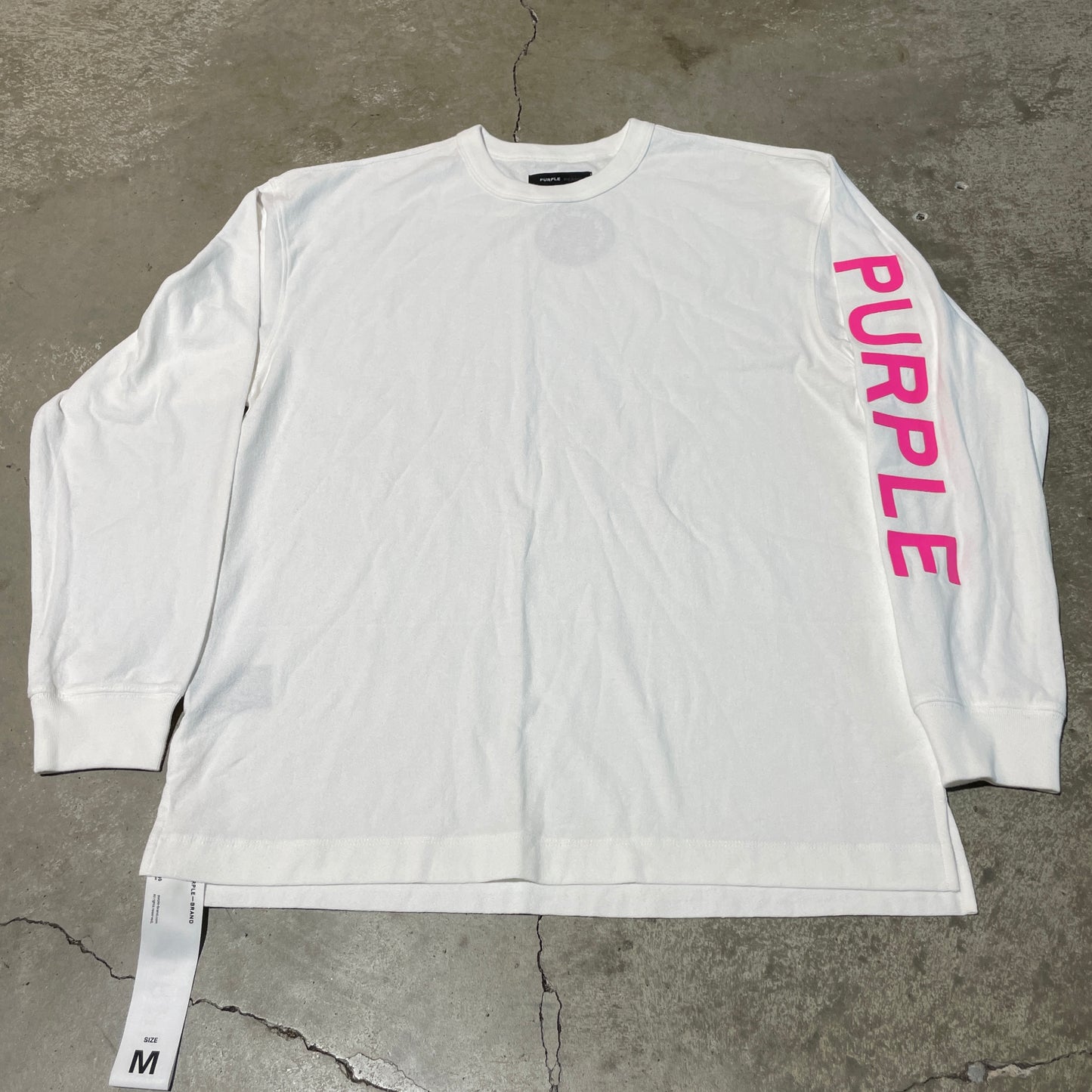 Purple Brand Pink Print Longsleeve