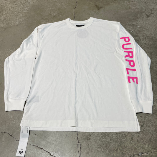 Purple Brand Pink Print Longsleeve