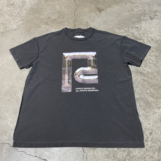 Purple Brand Logo Tee