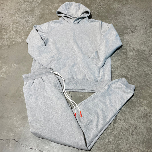 Purple Brand Grey Sweat Set