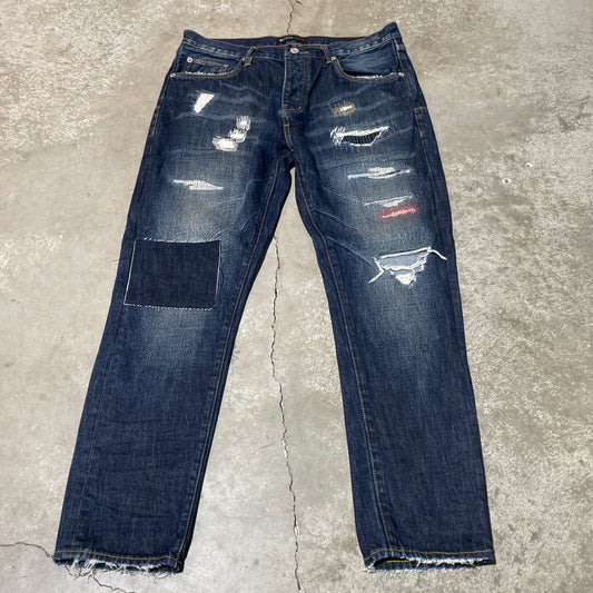 Purple Brand Boro Repaired Denim