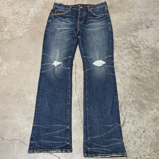 Purple Brand Distressed Denim