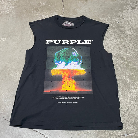 Purple Brand Inside Out Sleeveless Tee