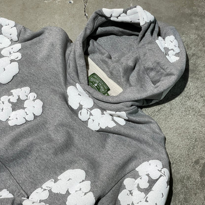 Denim Tears Grey Wreath Hoodie