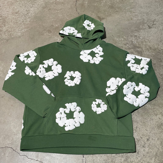 Denim Tears Green Wreath Hoodie