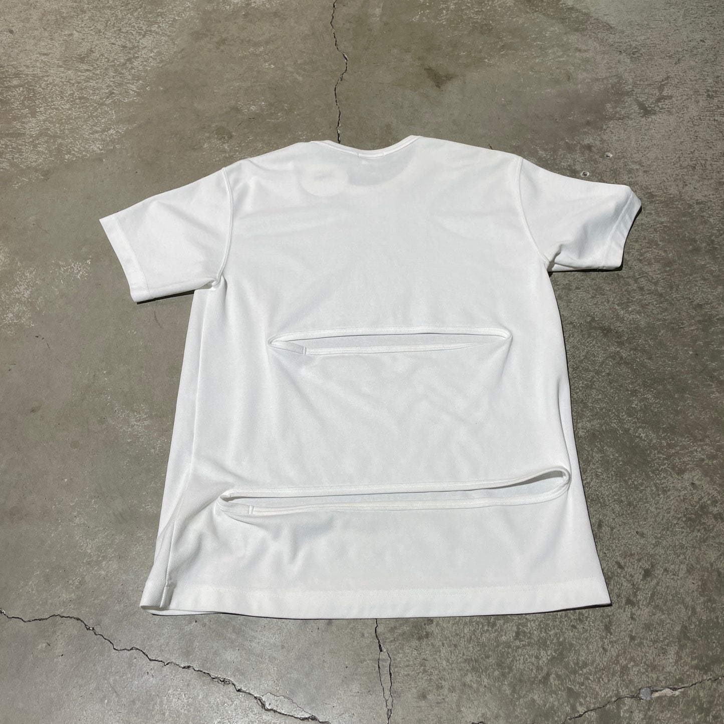 Comme Des Garcon Homme Plus Holey Back Tee