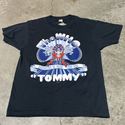 Vintage 1989 The Who 'Tommy' 25th Anniversary Tour Tee