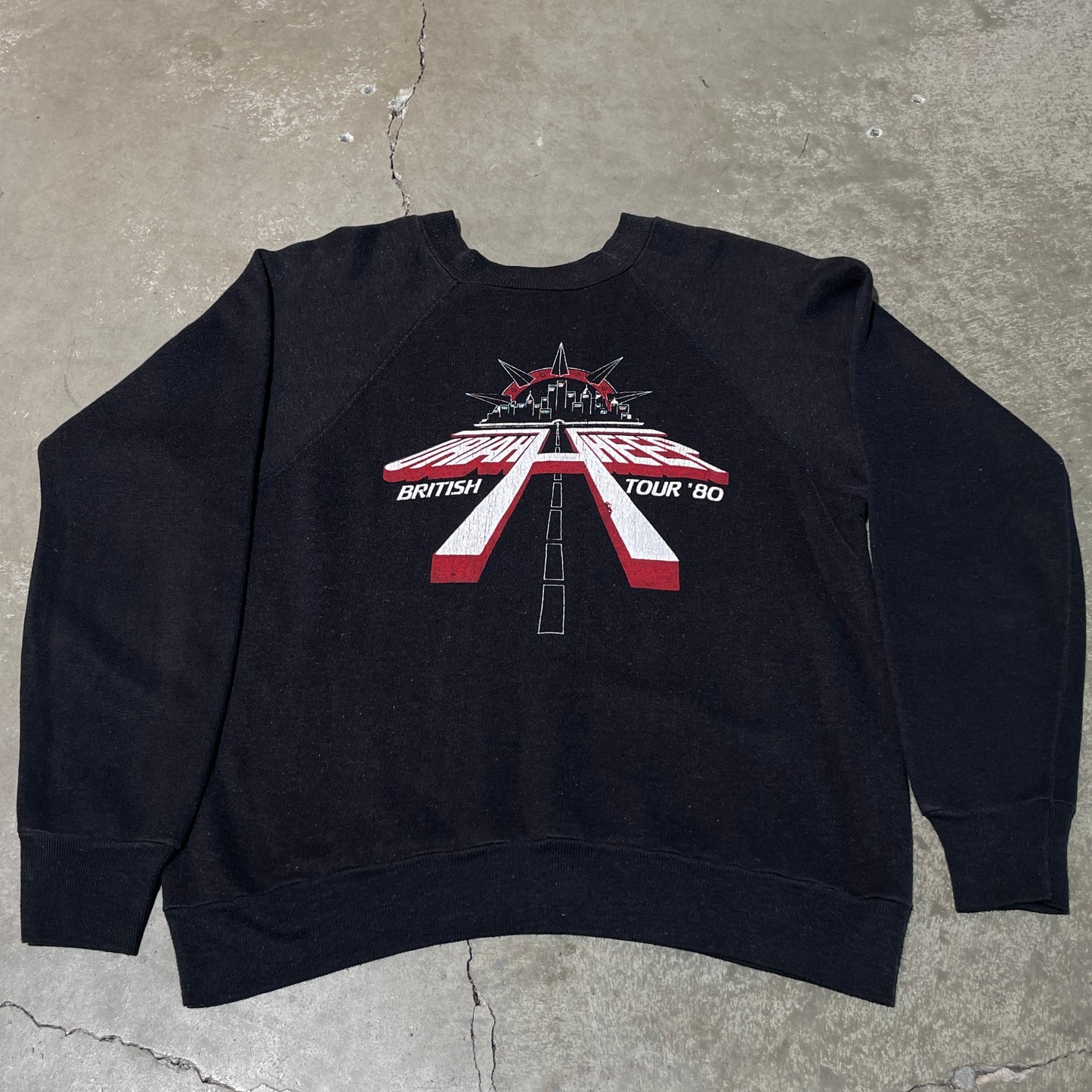 Vintage 80s Uriah Heep Crewneck