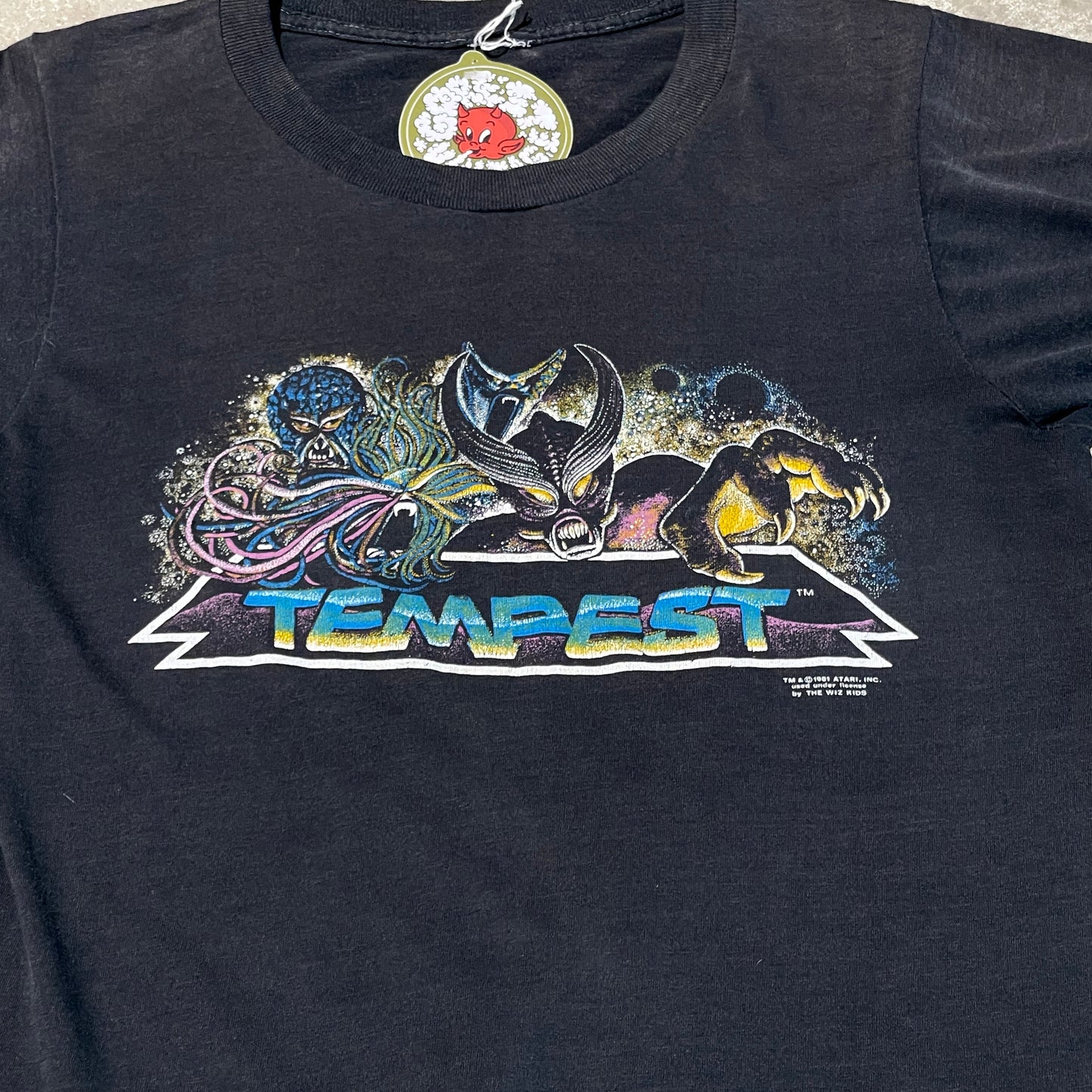 Vintage 1981 Tempest Atari Arcade Tee