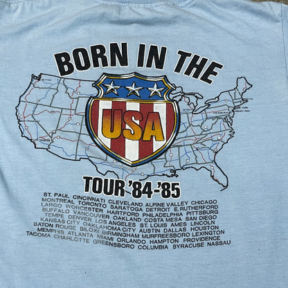 Vintage 80s Bruce Springsteen Tour Tee