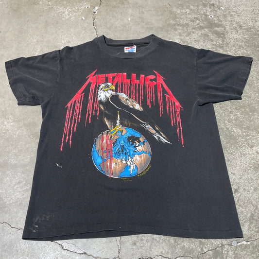 Vintage 1993 Metallica Pushead Tee