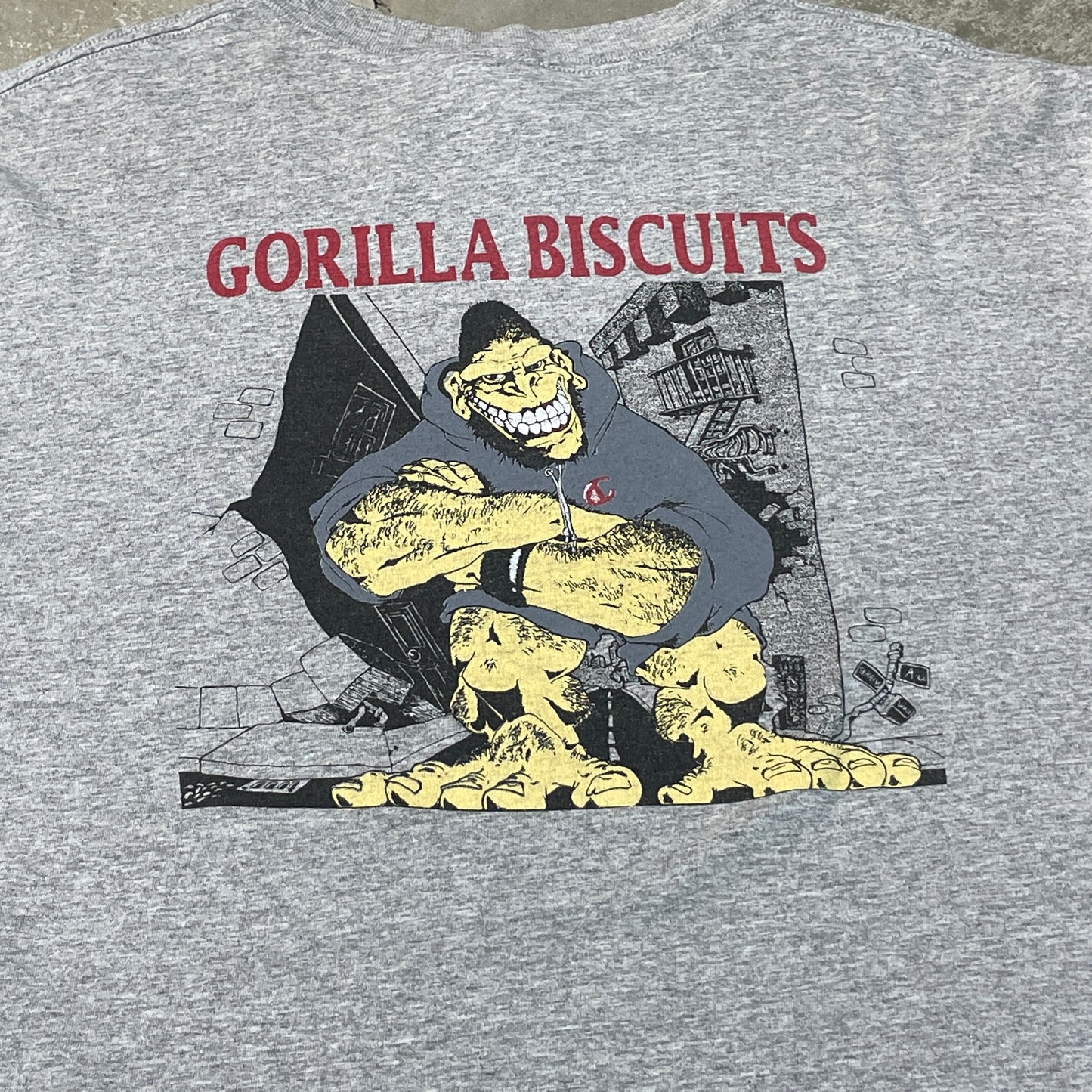 Vintage 90s Gorilla Biscuits Hold Your Ground Tee