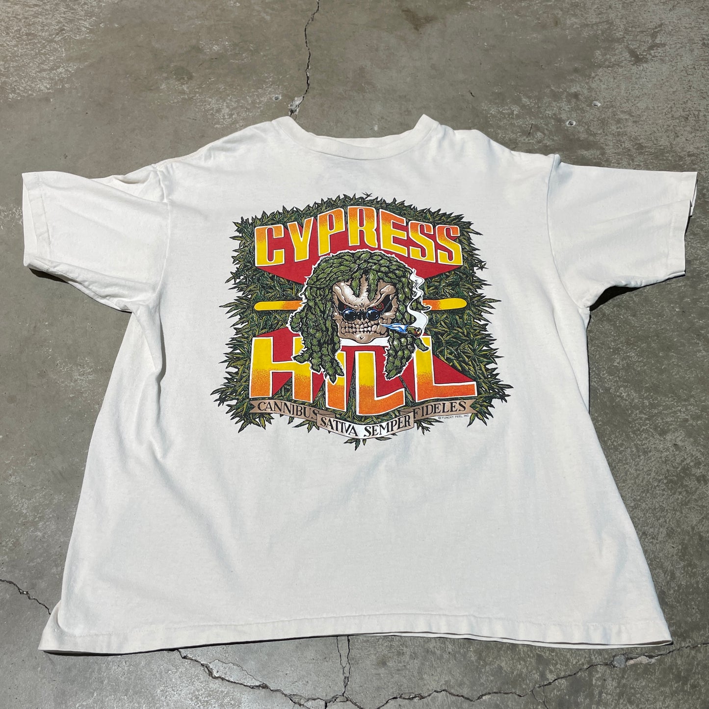 Vintage 1993 Cypress Hill Legalize It Tee